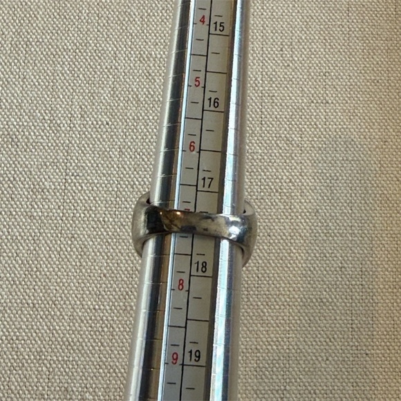 BADAVICI 925 Sterling Silver Vintage Real Rutilated Quartz Ring Size 7 - Picture 6 of 7